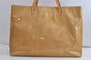 Authentic Louis Vuitton Vernis Reade GM Hand Tote Bag Yellow M91140 LV 5157K