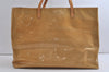 Authentic Louis Vuitton Vernis Reade GM Hand Tote Bag Yellow M91140 LV 5157K