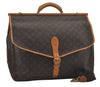 Auth Louis Vuitton Monogram Sac Chasse 2Way Shoulder Boston Bag M41140 LV 5158I