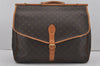 Auth Louis Vuitton Monogram Sac Chasse 2Way Shoulder Boston Bag M41140 LV 5158I