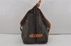 Auth Louis Vuitton Monogram Sac Chasse 2Way Shoulder Boston Bag M41140 LV 5158I