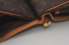 Auth Louis Vuitton Monogram Sac Chasse 2Way Shoulder Boston Bag M41140 LV 5158I