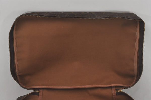 Auth Louis Vuitton Monogram Sac Chasse 2Way Shoulder Boston Bag M41140 LV 5158I