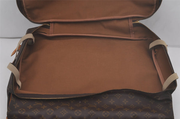 Auth Louis Vuitton Monogram Sac Chasse 2Way Shoulder Boston Bag M41140 LV 5158I