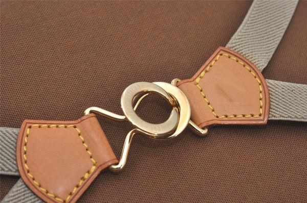 Auth Louis Vuitton Monogram Sac Chasse 2Way Shoulder Boston Bag M41140 LV 5158I