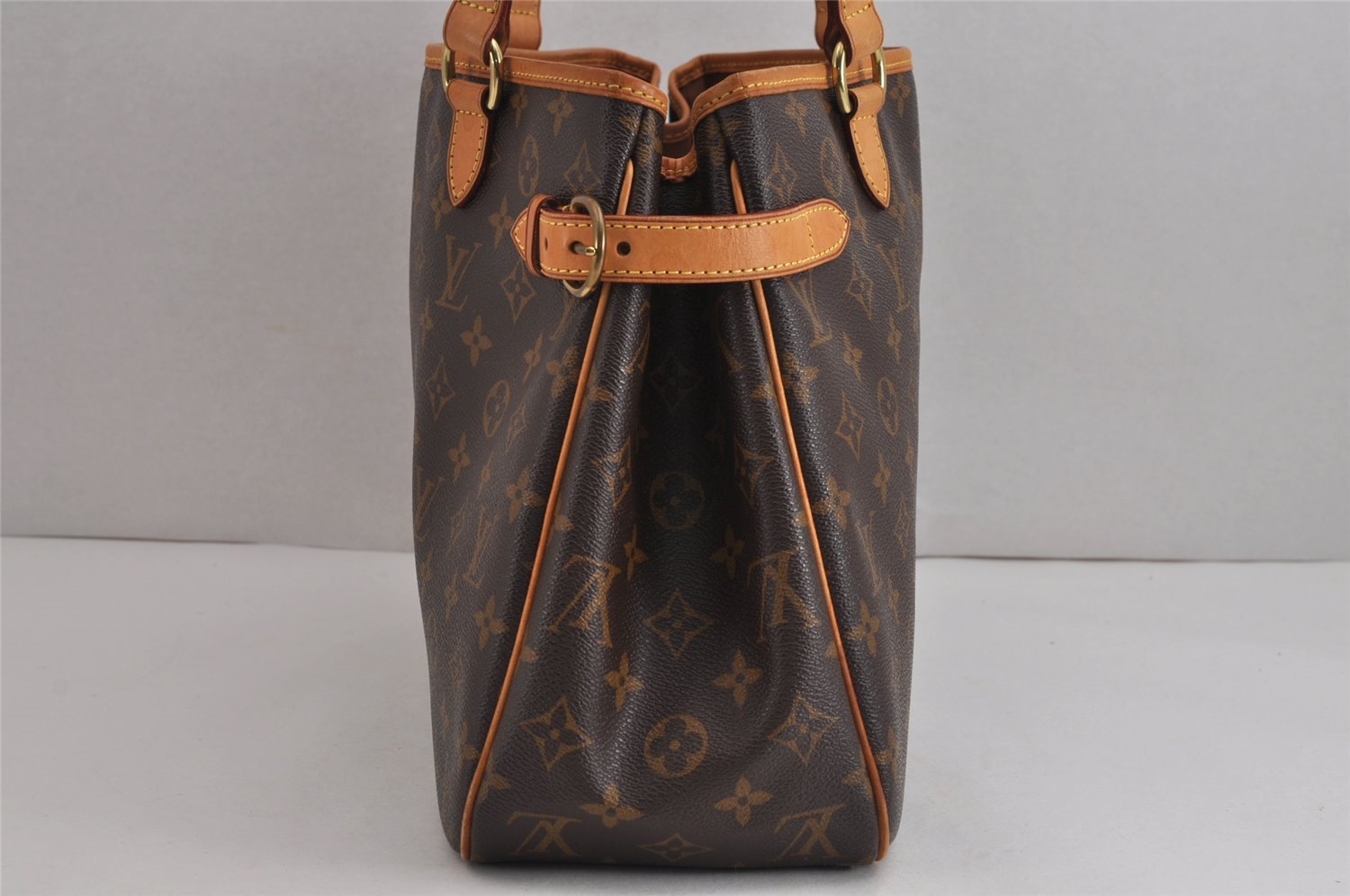 Authentic Louis Vuitton Monogram Batignolles Horizontal Tote Bag M51154 LV 5158J