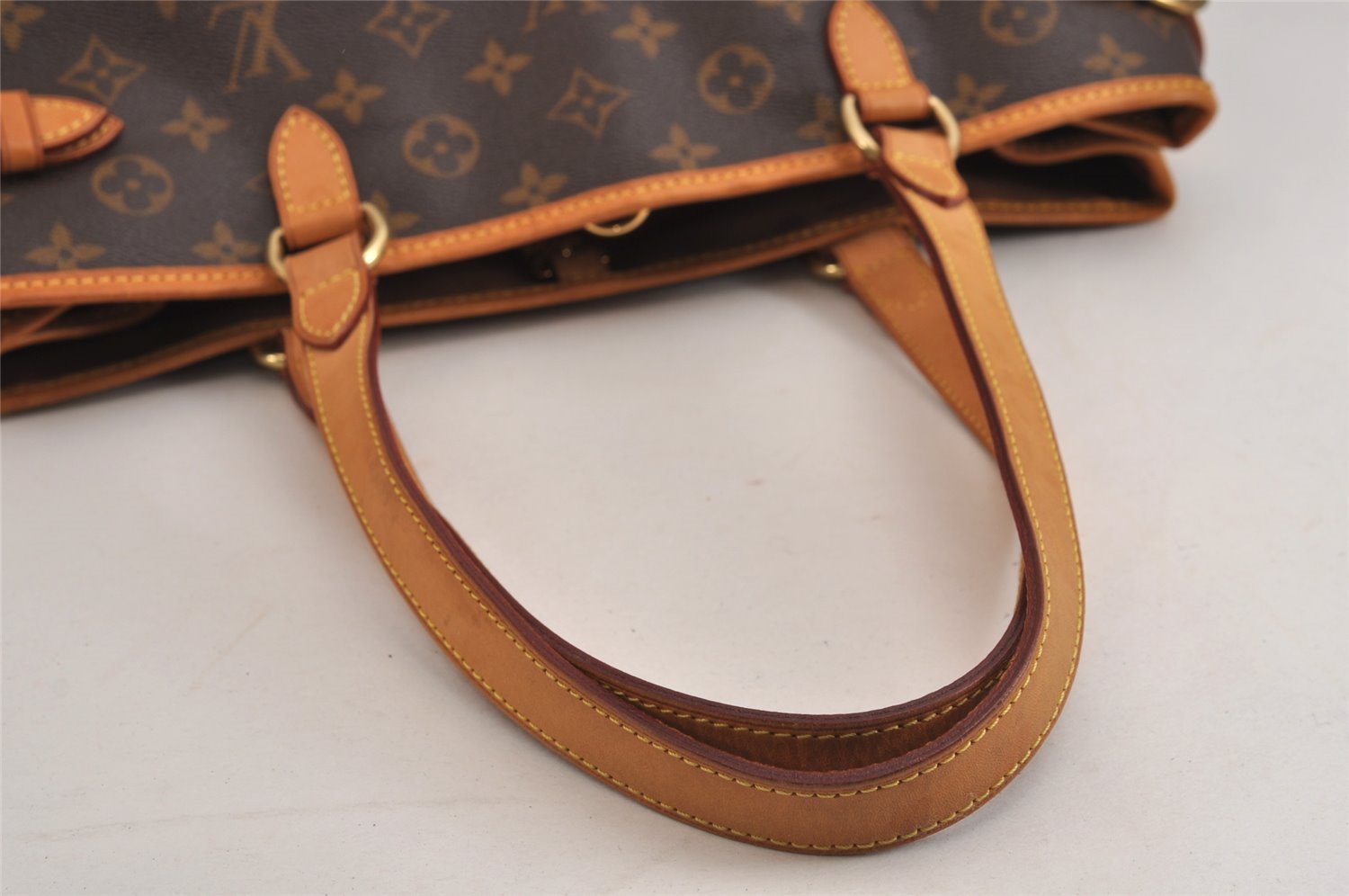 Authentic Louis Vuitton Monogram Batignolles Horizontal Tote Bag M51154 LV 5158J