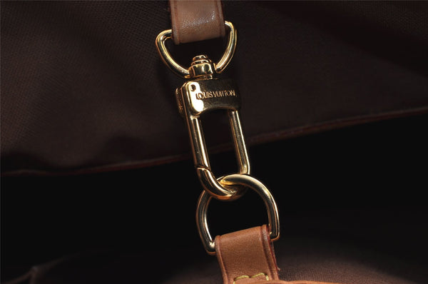 Authentic Louis Vuitton Monogram Batignolles Horizontal Tote Bag M51154 LV 5158J