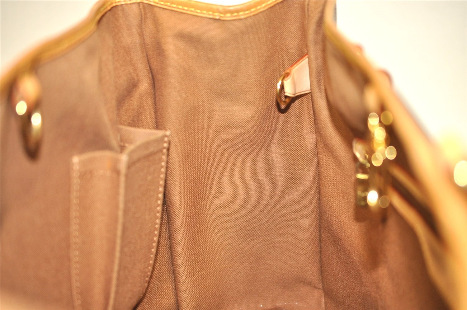 Authentic Louis Vuitton Monogram Batignolles Horizontal Tote Bag M51154 LV 5158J