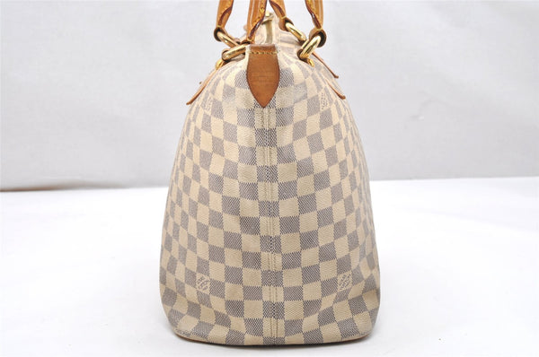 Authentic Louis Vuitton Damier Azur Saleya MM Shoulder Tote Bag N51185 LV 5158K