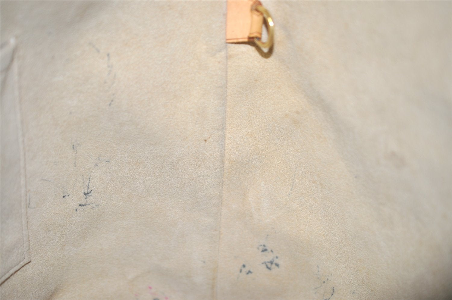 Authentic Louis Vuitton Damier Azur Saleya MM Shoulder Tote Bag N51185 LV 5158K