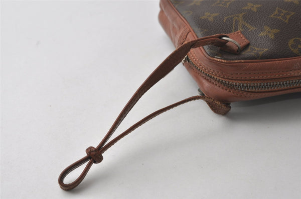 Authentic Louis Vuitton Monogram Pochette Sport Clutch Hand Bag Old Model 5159I