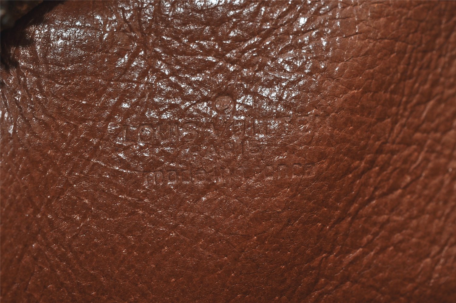 Authentic Louis Vuitton Monogram Pochette Sport Clutch Hand Bag Old Model 5159I