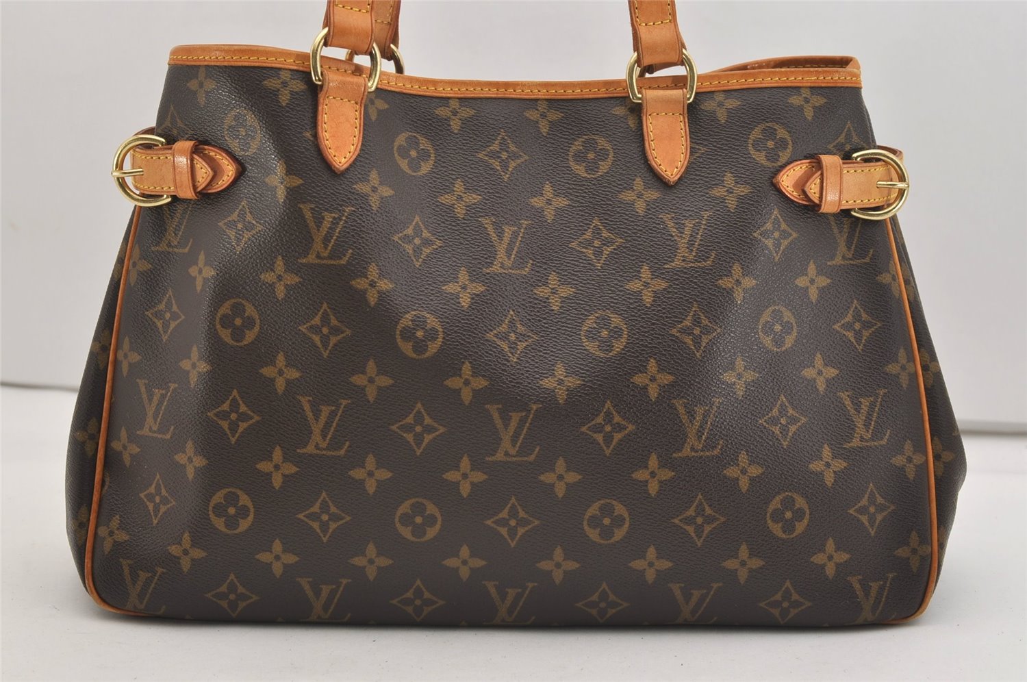 Authentic Louis Vuitton Monogram Batignolles Horizontal Tote Bag M51154 LV 5159J