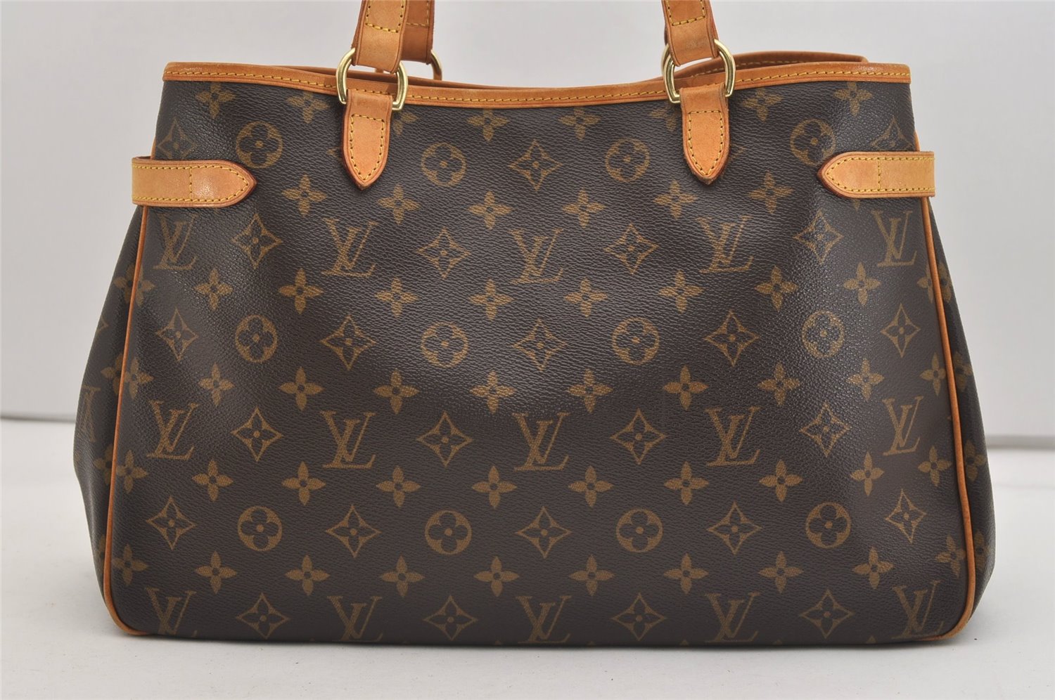 Authentic Louis Vuitton Monogram Batignolles Horizontal Tote Bag M51154 LV 5159J