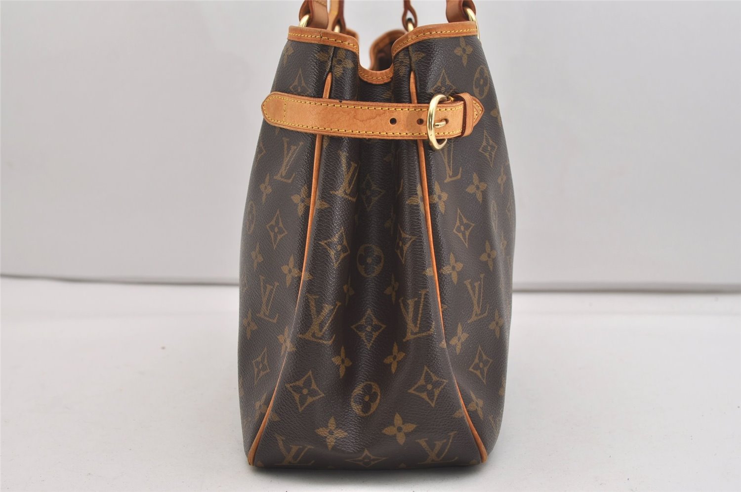 Authentic Louis Vuitton Monogram Batignolles Horizontal Tote Bag M51154 LV 5159J