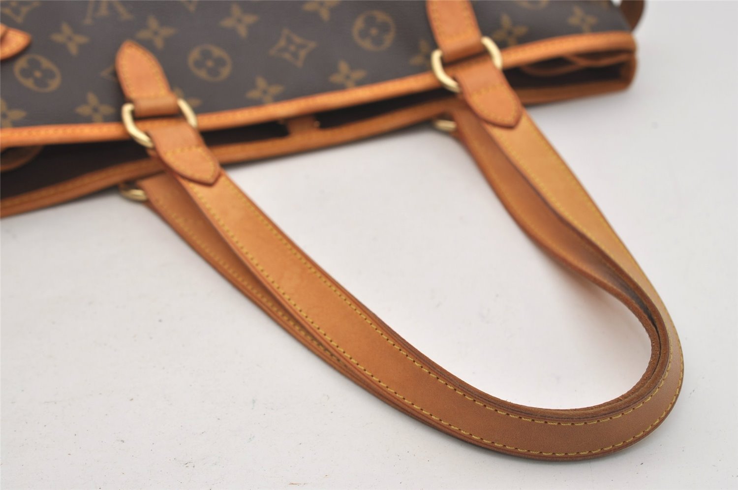 Authentic Louis Vuitton Monogram Batignolles Horizontal Tote Bag M51154 LV 5159J