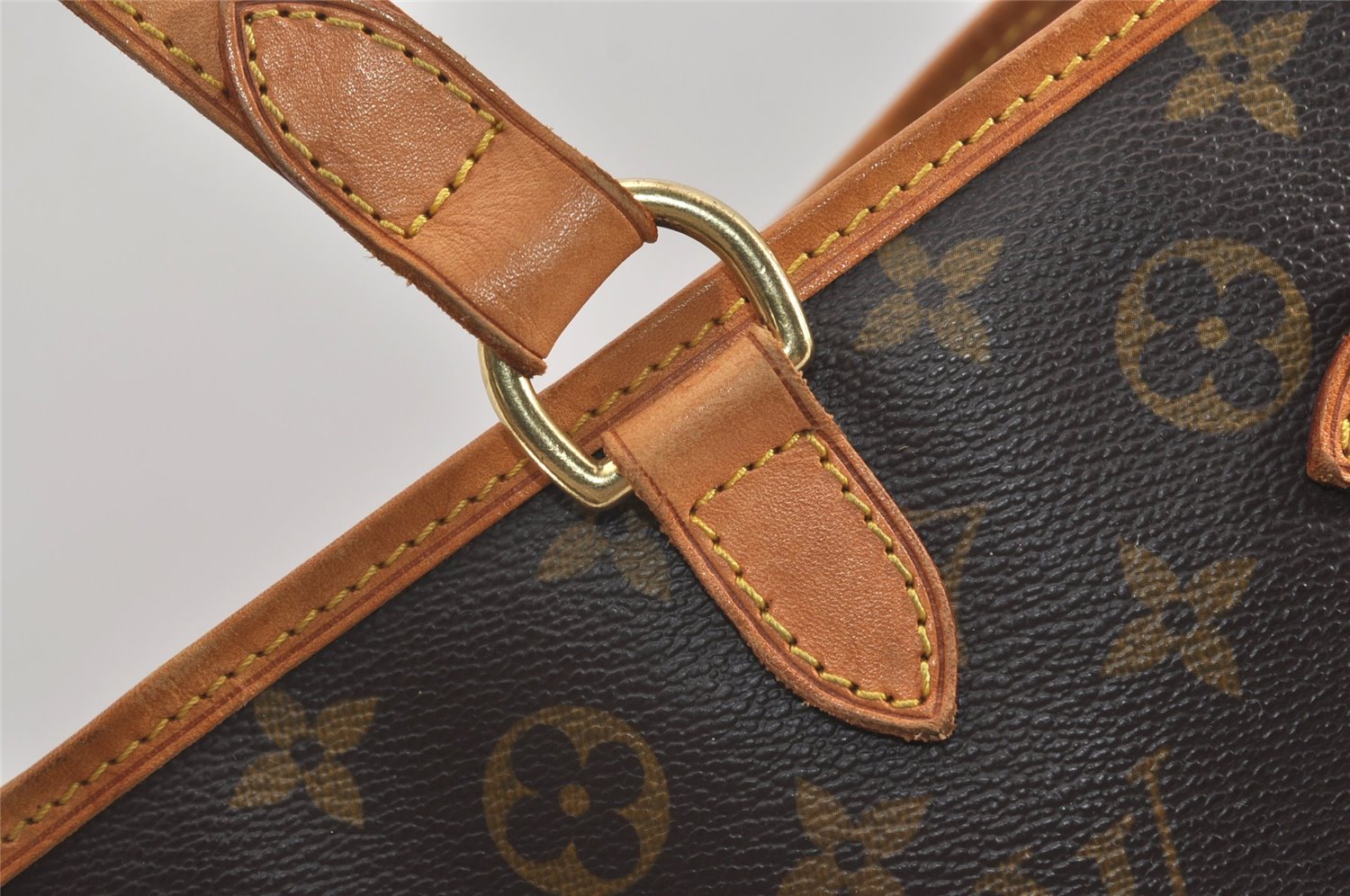 Authentic Louis Vuitton Monogram Batignolles Horizontal Tote Bag M51154 LV 5159J