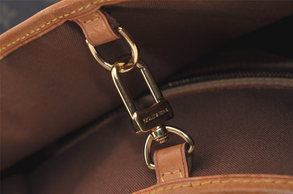 Authentic Louis Vuitton Monogram Batignolles Horizontal Tote Bag M51154 LV 5159J