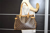 Authentic Louis Vuitton Monogram Batignolles Horizontal Tote Bag M51154 LV 5159J