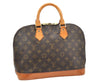 Authentic Louis Vuitton Monogram Alma Hand Bag Purse M51130 LV 5159K