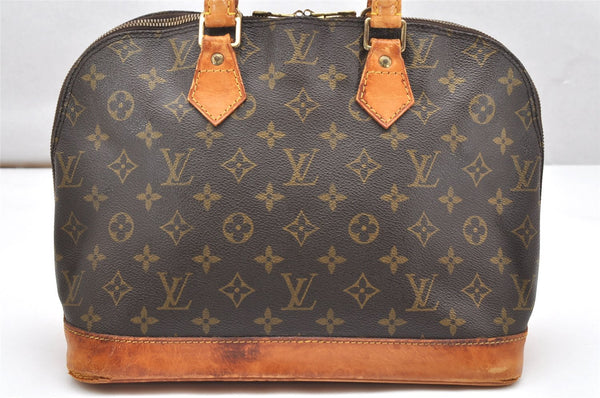Authentic Louis Vuitton Monogram Alma Hand Bag Purse M51130 LV 5159K