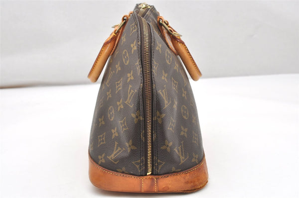 Authentic Louis Vuitton Monogram Alma Hand Bag Purse M51130 LV 5159K