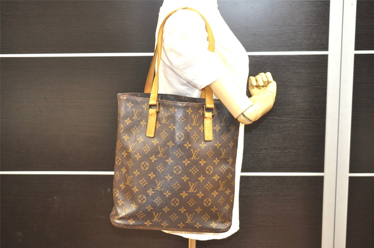 Authentic Louis Vuitton Monogram Vavin GM Shoulder Tote Bag M51170 LV Junk 5160I