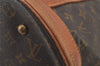 Authentic Louis Vuitton Monogram Bucket GM Shoulder Tote Bag M42236 Junk 5160J