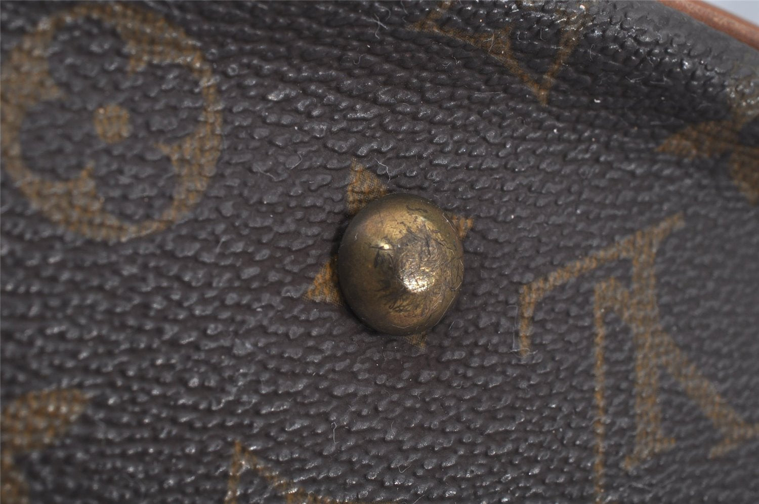 Authentic Louis Vuitton Monogram Bucket GM Shoulder Tote Bag M42236 Junk 5160J