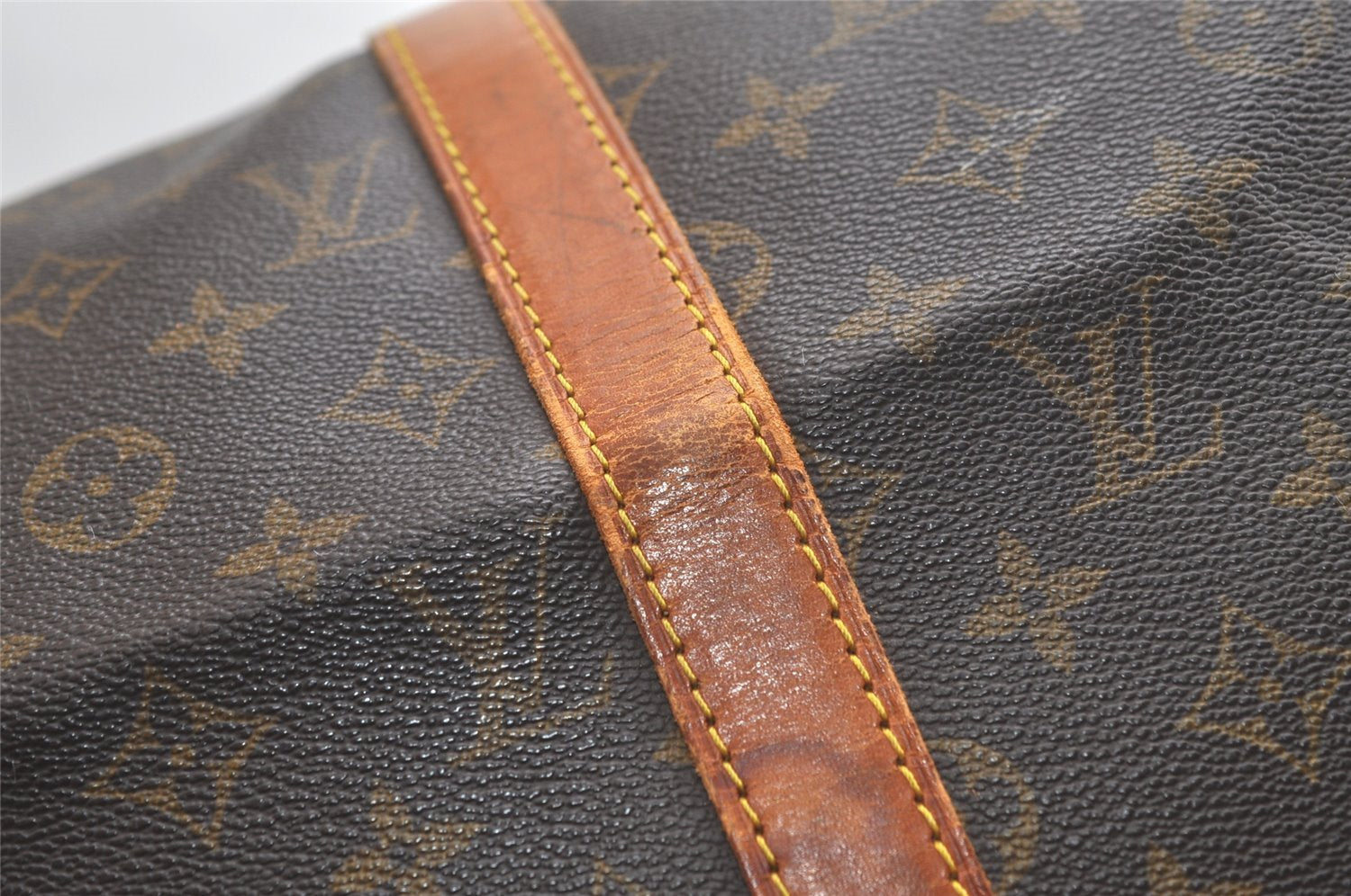 Authentic Louis Vuitton Monogram Keepall 50 Travel Boston Bag M41426 LV 5160K