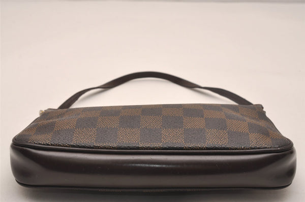 Authentic Louis Vuitton Damier Navona Hand Bag Pouch Purse N51983 LV 5161J