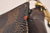 Authentic Louis Vuitton Damier Navona Hand Bag Pouch Purse N51983 LV 5161J
