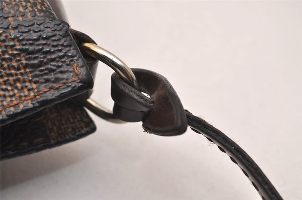 Authentic Louis Vuitton Damier Navona Hand Bag Pouch Purse N51983 LV 5161J