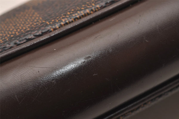 Authentic Louis Vuitton Damier Navona Hand Bag Pouch Purse N51983 LV 5161J