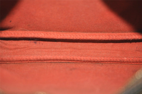 Authentic Louis Vuitton Damier Navona Hand Bag Pouch Purse N51983 LV 5161J