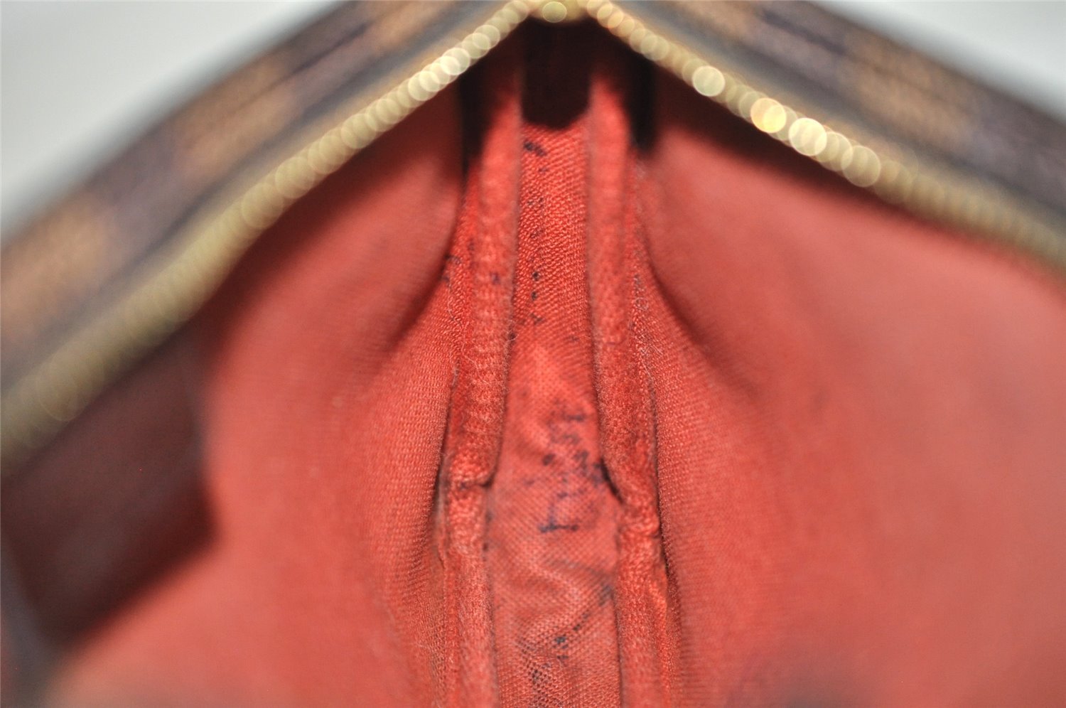 Authentic Louis Vuitton Damier Navona Hand Bag Pouch Purse N51983 LV 5161J