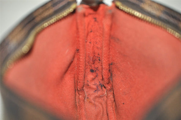 Authentic Louis Vuitton Damier Navona Hand Bag Pouch Purse N51983 LV 5161J