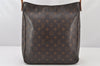 Authentic Louis Vuitton Monogram Looping GM Shoulder Bag M51145 LV 5162K