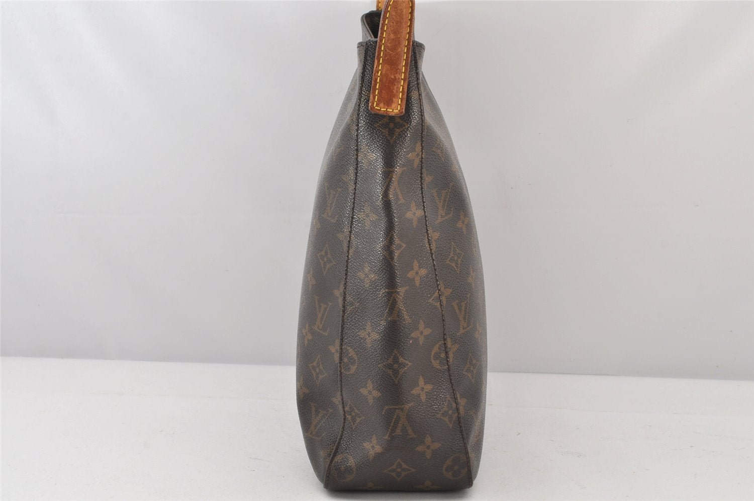 Authentic Louis Vuitton Monogram Looping GM Shoulder Bag M51145 LV 5162K