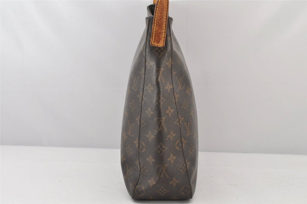 Authentic Louis Vuitton Monogram Looping GM Shoulder Bag M51145 LV 5162K