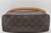 Authentic Louis Vuitton Monogram Looping GM Shoulder Bag M51145 LV 5162K