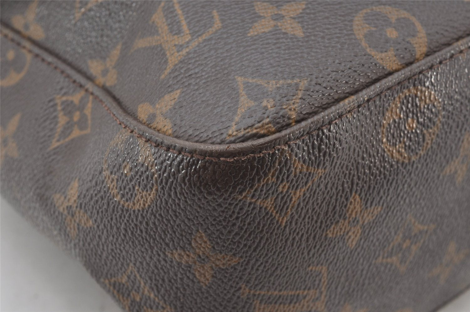 Authentic Louis Vuitton Monogram Looping GM Shoulder Bag M51145 LV 5162K