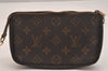 Authentic Louis Vuitton Monogram Bucket PM Shoulder Tote Bag M42238 LV 5163J