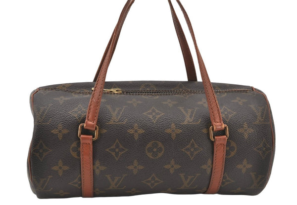 Authentic Louis Vuitton Monogram Papillon 26 Hand Bag Old Model LV 5163K