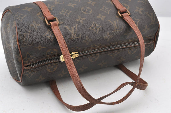 Authentic Louis Vuitton Monogram Papillon 26 Hand Bag Old Model LV 5163K