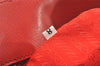 Authentic PRADA Vintage Leather Nappa Shoulder Hand Bag Purse Red 5164J
