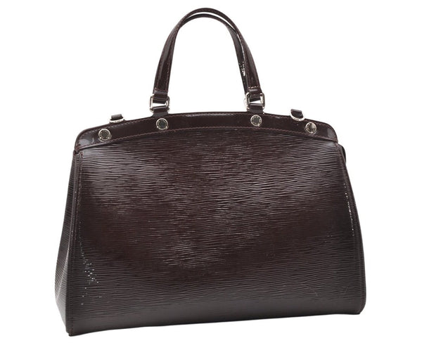 Authentic Louis Vuitton Epi Electric Brea MM 2Way Hand Bag M40485 Wine Red 5164K