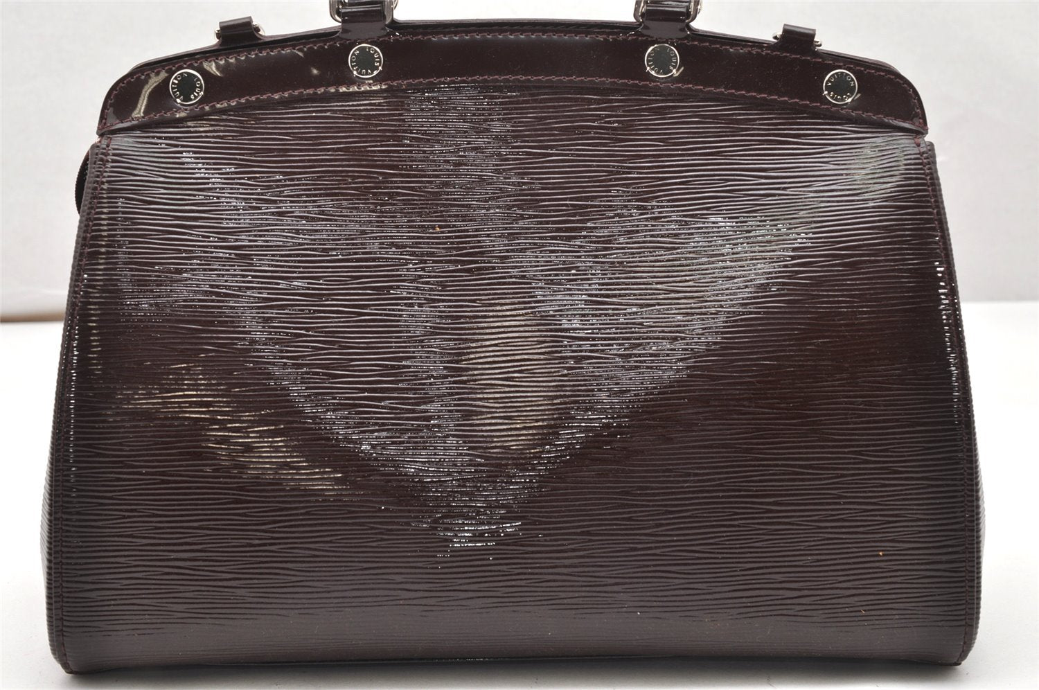 Authentic Louis Vuitton Epi Electric Brea MM 2Way Hand Bag M40485 Wine Red 5164K