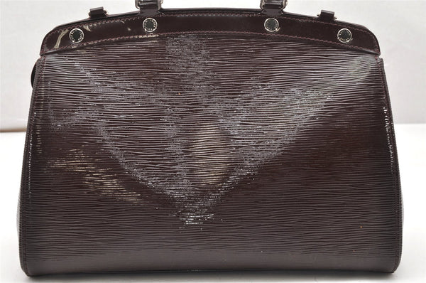 Authentic Louis Vuitton Epi Electric Brea MM 2Way Hand Bag M40485 Wine Red 5164K